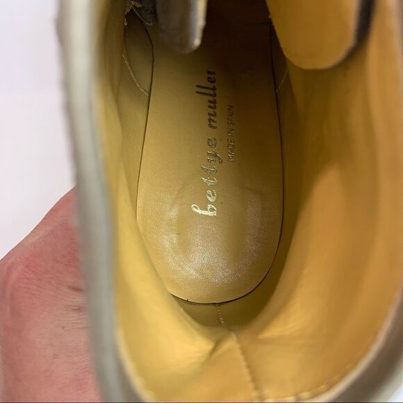 Bettye Muller Radford Suede Buckle Boots - Picture 9 of 11